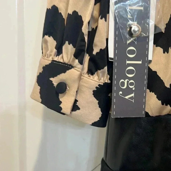 Luxology black and tan dress size 4. In perfect condition! NWT! - Picture 8 of 11